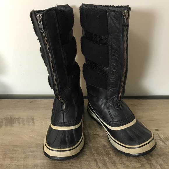 sorel zip up boots